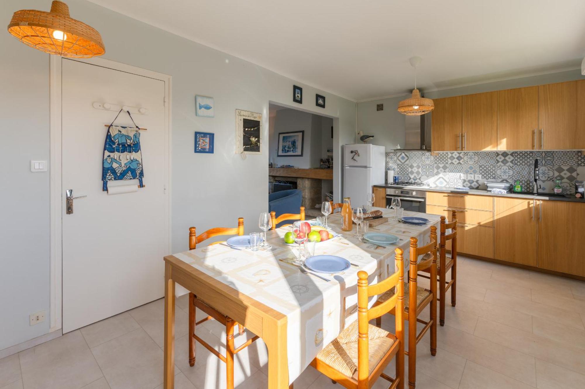 Ty Mor Bras - Maison Familiale A 2 Pas De La Plage Portsall Buitenkant foto
